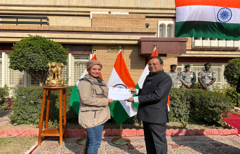 On the occasion of 76th Republic Day, Embassy of India, Baghdad organized Yoga Convocation Ceremony for successful participants of Yoga courses.